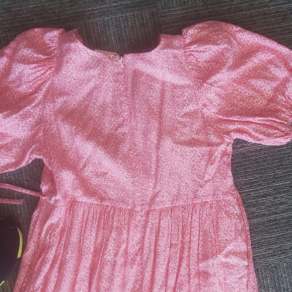 & Other Stories Pink Dress sz 12 - Picture 6 of 9